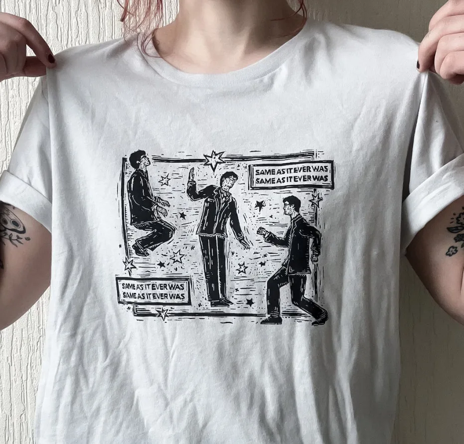 

Talking Heads Same As It Ever Was T-Shirt Short Sleeves Unisex S-5Xl