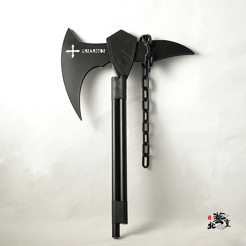 43.3'' Game Arknights Pioneer Operator Zima Axe Cosplay Props Adults Halloween Christmas Costumes Accessories for Women Girls