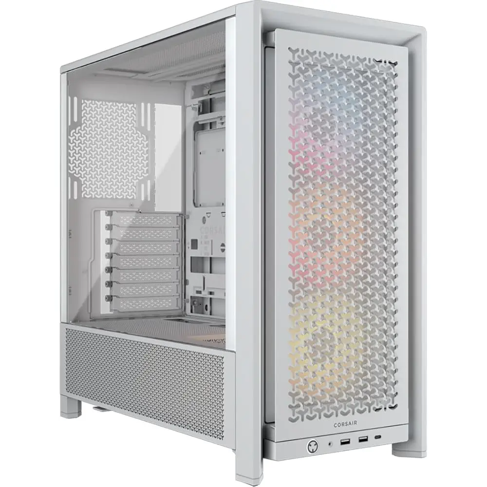 

Free ShippingFree ShippingCORSAIR 4000D RS ARGB Frame Modular Mid-Tower ATX PC Case – High Airflow, 3X Pre-Installed RS ARGB Fan