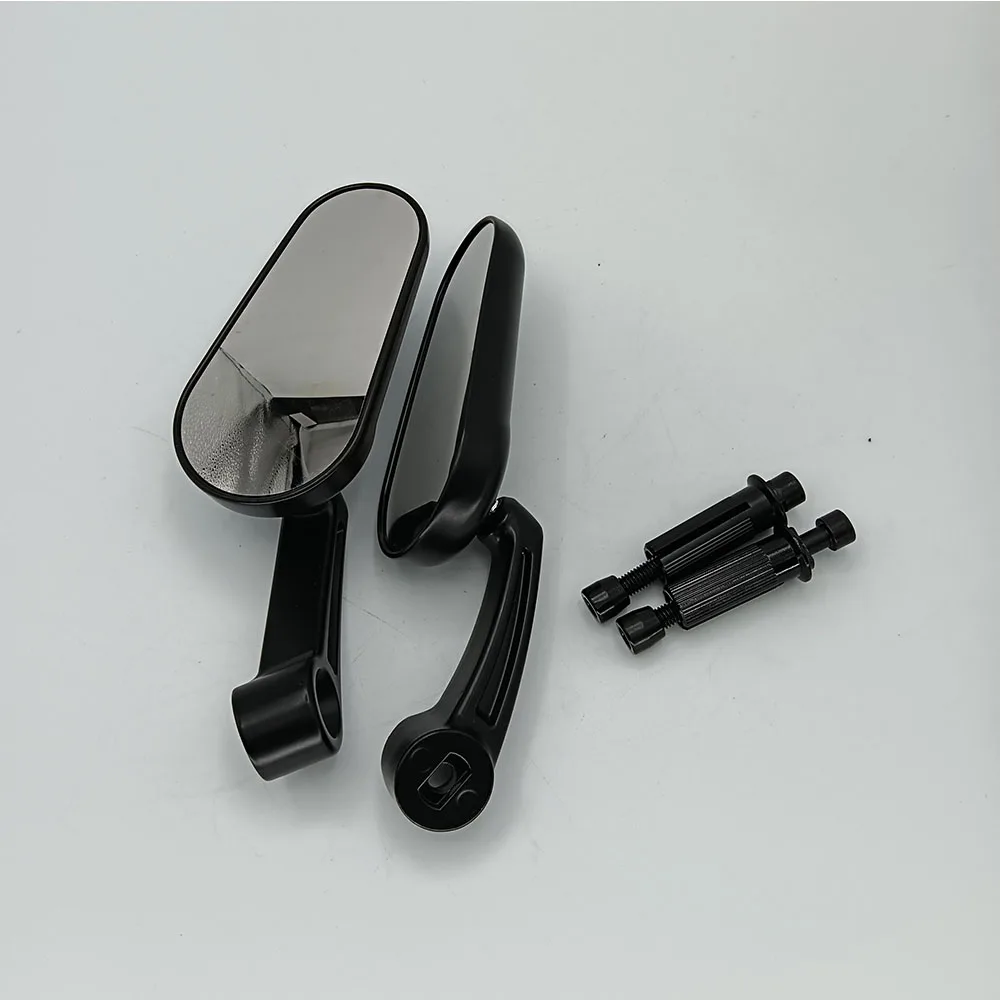 2 unids/par universal 8mm espejo de motocicleta Scooter E-Bike espejos retrovisores electromóvil espejo convexo lateral trasero