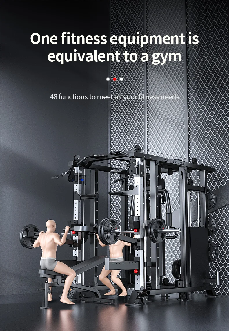 New Design Professional Body Building Fitness Gym Equipment Smith Machine