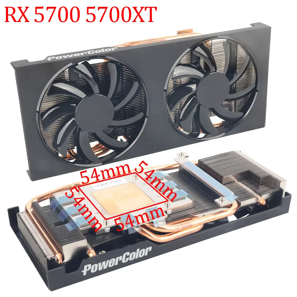 Original For PowerColor RADEON RX 5500XT 5700 5700XT 6500XT 6600