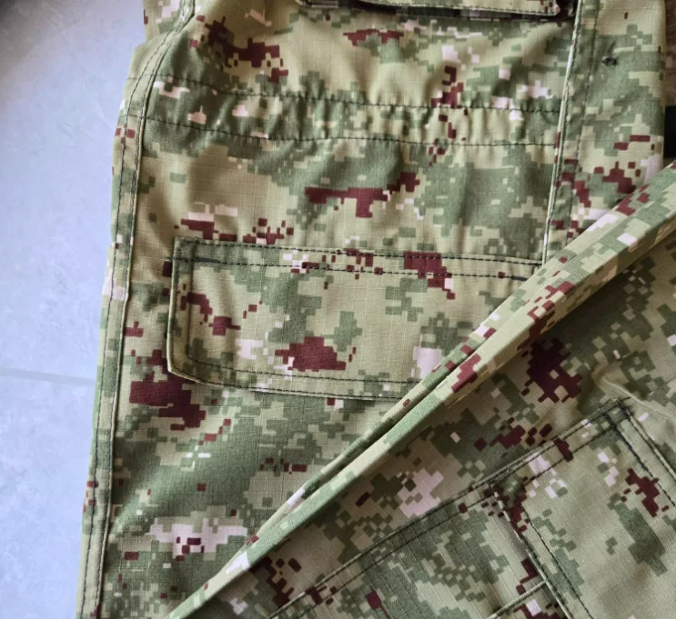 Nicaragua Digital Camouflage Uniform Man Spring Suit Include Jacket Pants Copy view 3