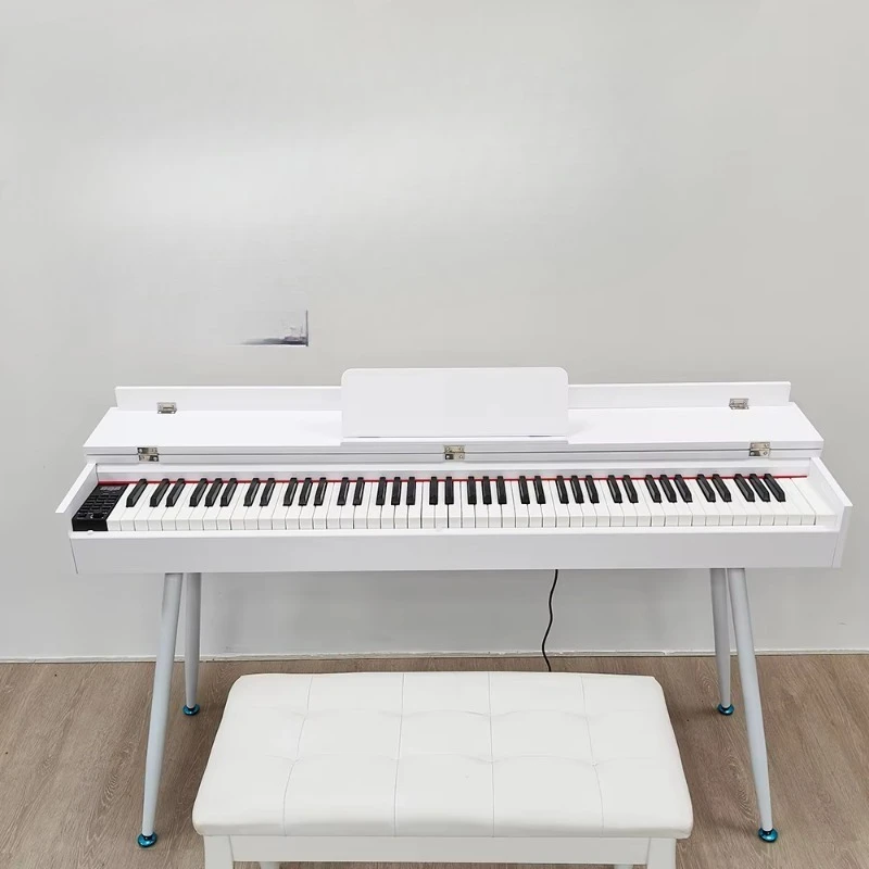 Digital piano Large music stand Portable 88-key hammer Action keyboard Bluetooth Midi desk Piano factory design A13T - view 6