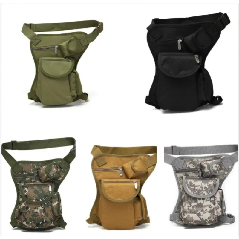 

Camouflage Leg Bag Men Outdoor Training Camping Small Waist Mountaineering Multi Tools Tactical Gear Hunting Accessories