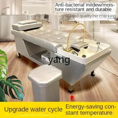 cx  Barber Shop Spa Shampoo Chair for Hair Salon Constant Temperature Water Circulation Integrated Bed