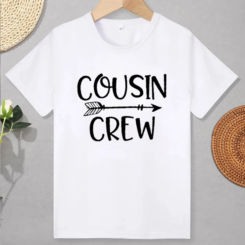 Matching  Cousin Crew T-shirt Family Cousin Gifts Shirt Beach Cousin Vacation Shirt Holiday Trip Tee Shirts Family Reunion Top