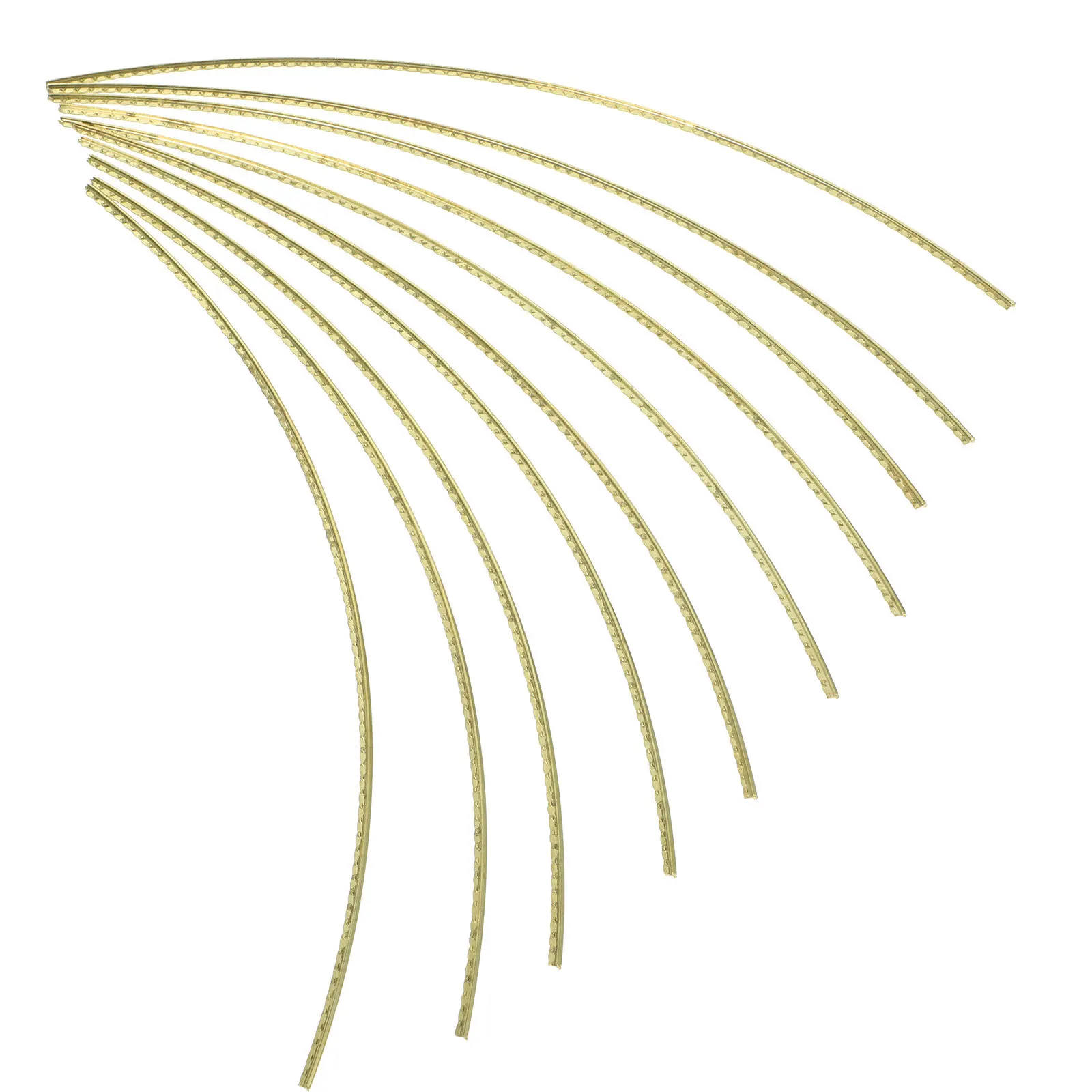 

10pcs Fret Brass For Acoustic Folk Electric Fretboard Frets Guitar Repair Replacement Luthier Tools Guitar Parts