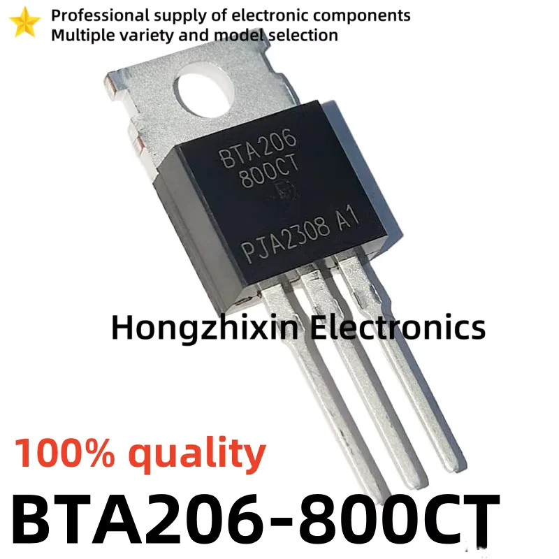 10PCS NEW BTA206 BTA206-800CT BTA208 BTA208-800E BTA208-800B BTA208-800D BTA208-600E BTA208-600B BTA208-600D TO-220