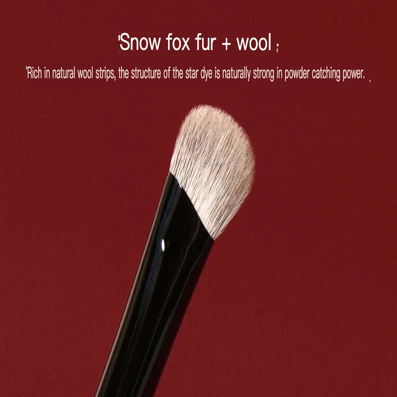 Qianxian H09 Angled Nose Shadow For Contouring And Highlighting, Ultra-Soft Animal Hair, Skin-Friendly, Beginner-Friendly,