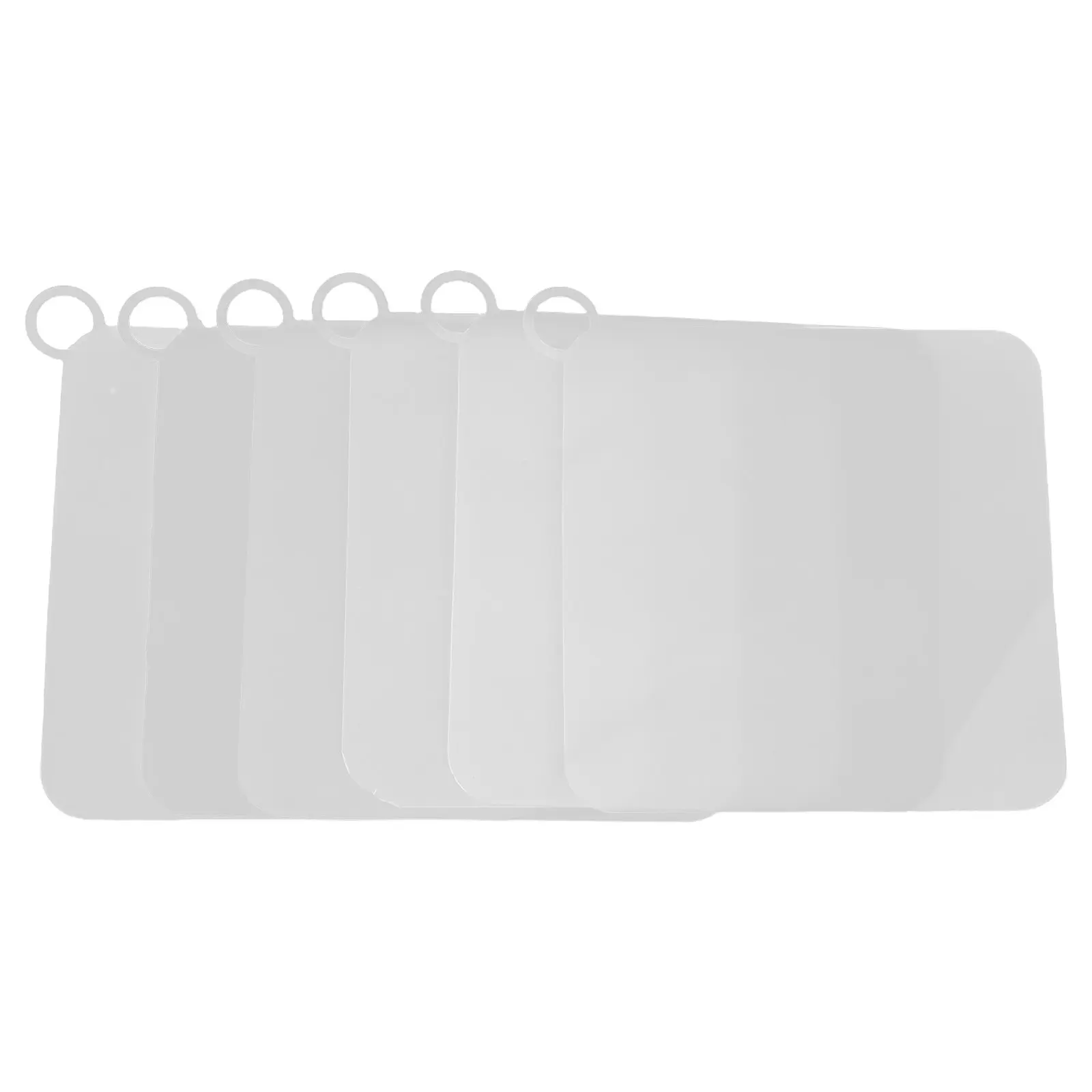 

6pcs Silicone Floor Drain Pad 5.89X5.89 White Universal Stink Proof Shower Drain Cover For Bathroom Kitchen Laundry Tub Stopper