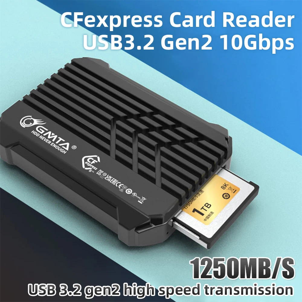 CFexpress Type-B cfe-B high-speed card reader supports computer and mobile USB, 3.1 interface
