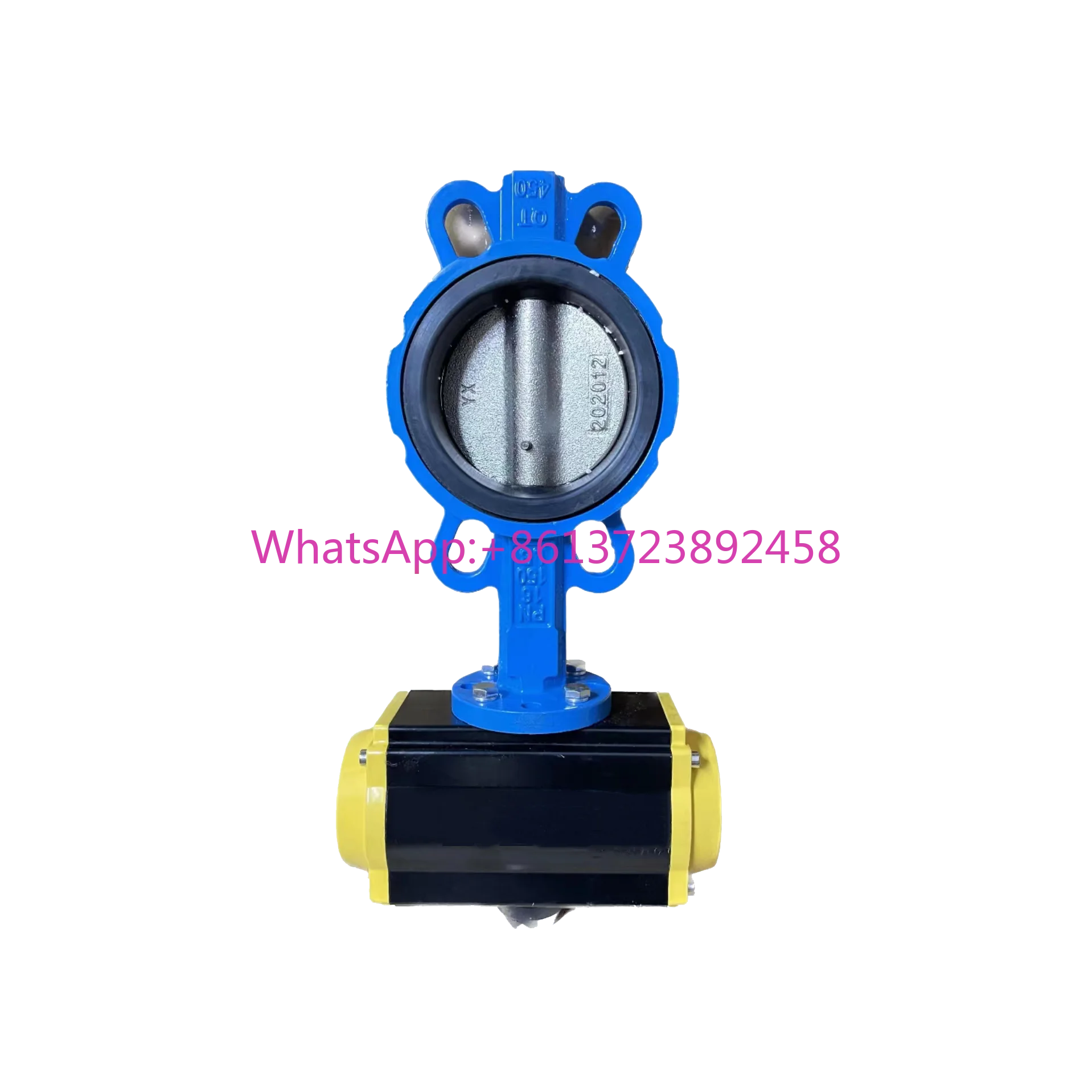 

DN25 DN32 Pneumatic butterfly Valve Double Acting Used for Adsorption Dryer