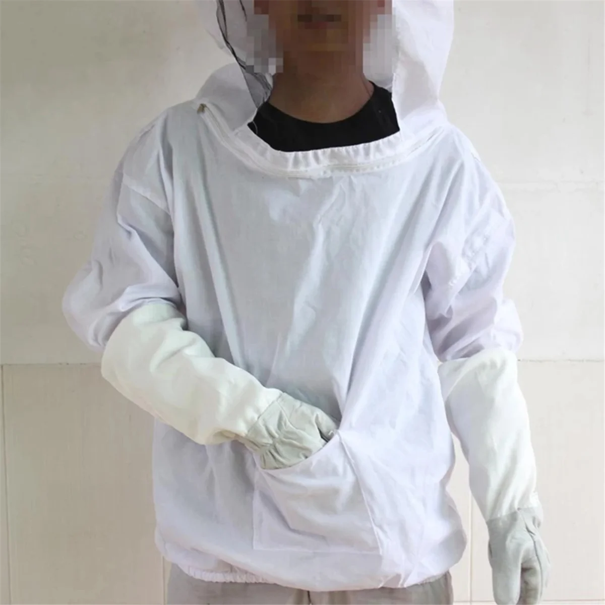 Beekeeping Suit Bee Clothes of with Hat Anti-Bee Suit Anti-Bee Bite Equipment Farming Clothing Coverall,Blue