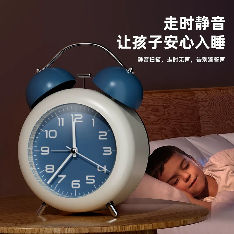 2024 New Creative Clocks Decoration Kids Wake Up Night Light Sunrise Smart Desk Table Alarm Clock for Children