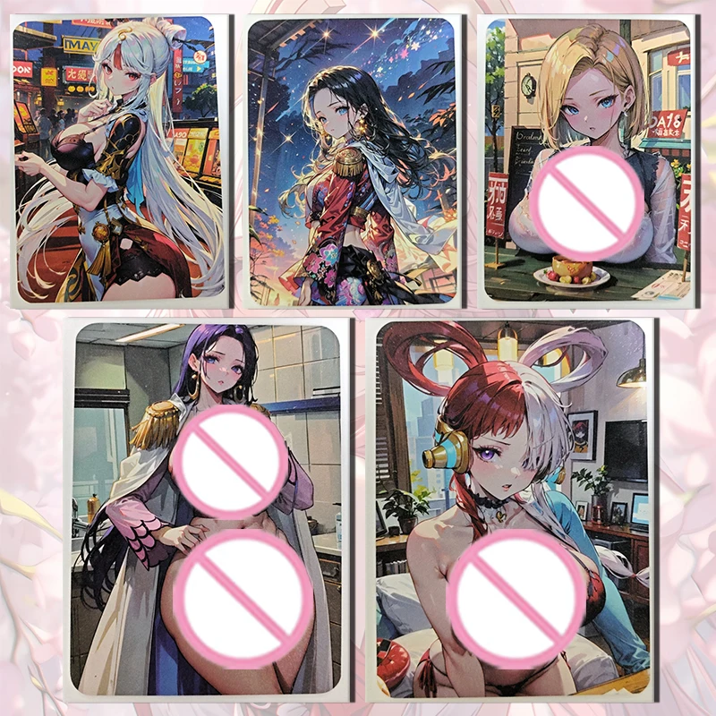 

Goddess Story Hot and rolling A6 card UTA Kamado Nezuko Boa Hancock Nahida Yelan ACG boy Toy collection Birthday Christmas gift