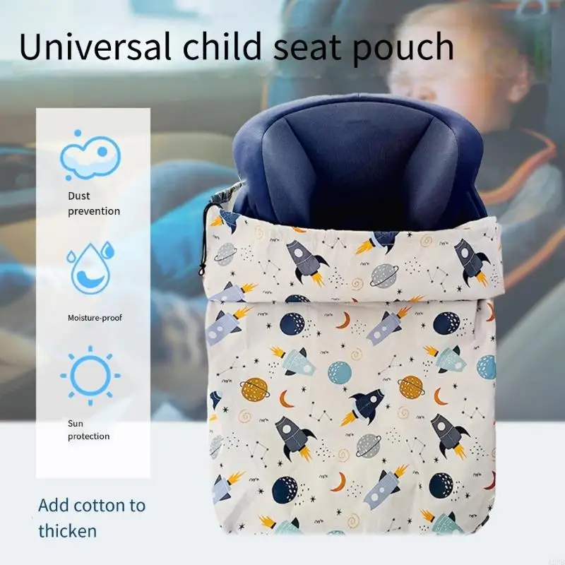

Strollers Bag Storage Backpack for Car Baby Carriers Large Capacity Pushchair Travel Bags Adjustable Shoulder Strap A2UB