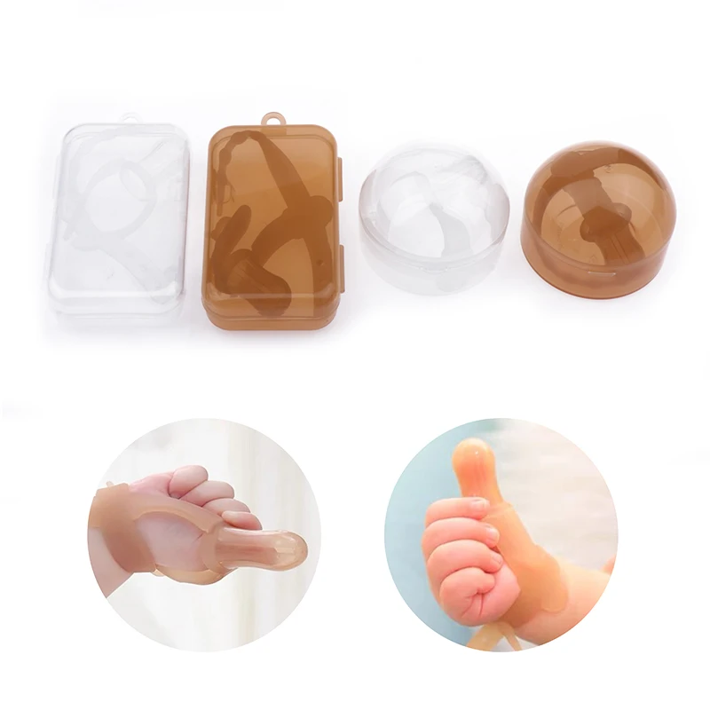 Silicone Baby Kids Child Finger Guard Stop Thumb Sucking Wrist Band Baby Products Baby Gifts