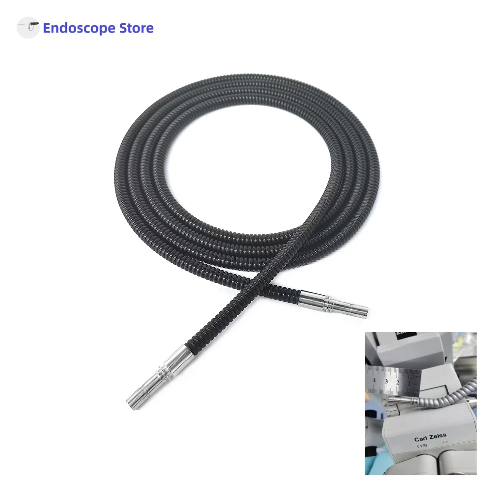 Se adapta médica para interfaz ZEISS, endoscopio, microscopio, fuente de luz, Cables de fibras ópticas, Autoclave de Φ6mm, 2m y 3m