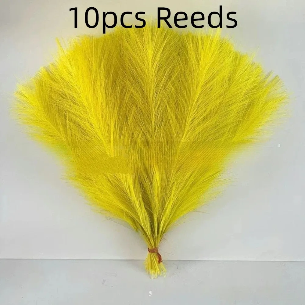 

Bouquet Artificial Pampas Grass DIY Maidenhair Grass Colorful Festival Decoration Reed Plant Wedding