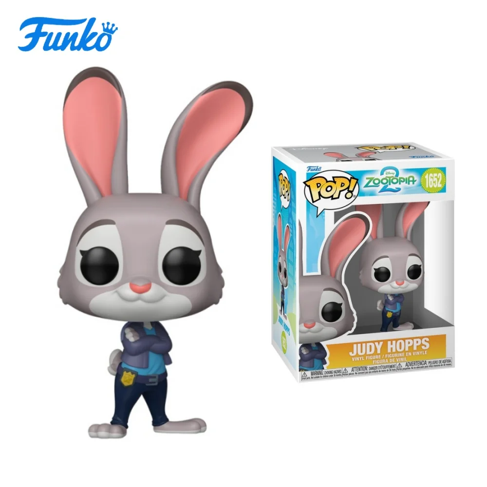 

Серия Funko Pop Disney: Zootopia 2 - Стиль 1 - Подарок на Новый год - Отличный подарок для друзей и семьи на Рождество, Новый год и дни рождения, Декоративный элемент в стиле поп-культуры, Подарок на день рождения, Коллекционный предмет по комиксам, Офици