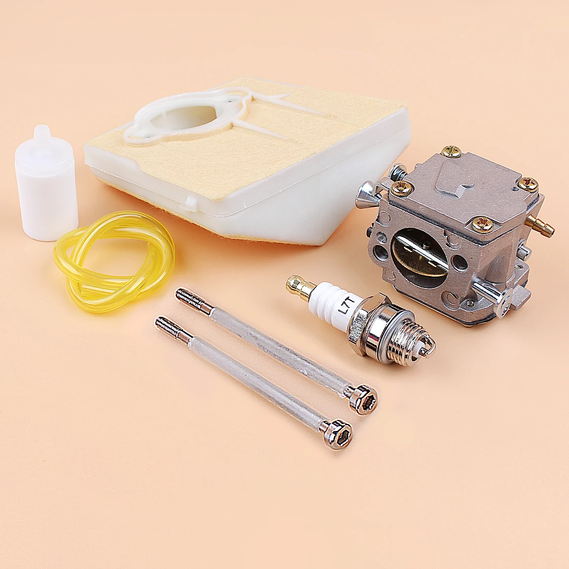 Carburetor Kit Air Fuel Filter For Jonsered 625 625 II 630 Chainsaw #503280316 motosierra gasolina Garden Accessories