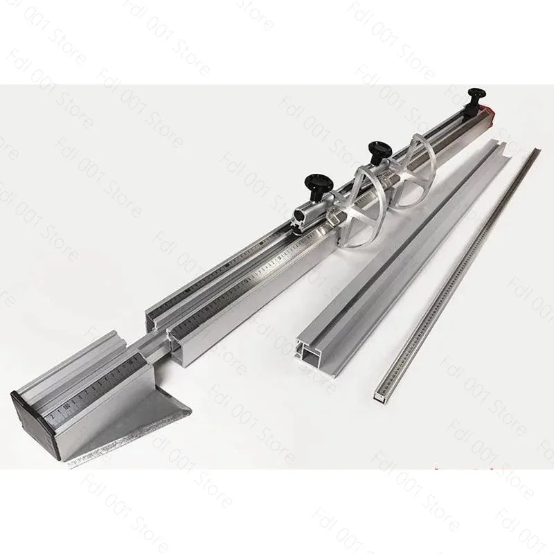 European Telescopic Saw Guide - Precision Panel Push Table Ruler, Woodworking Table Saw Accessories