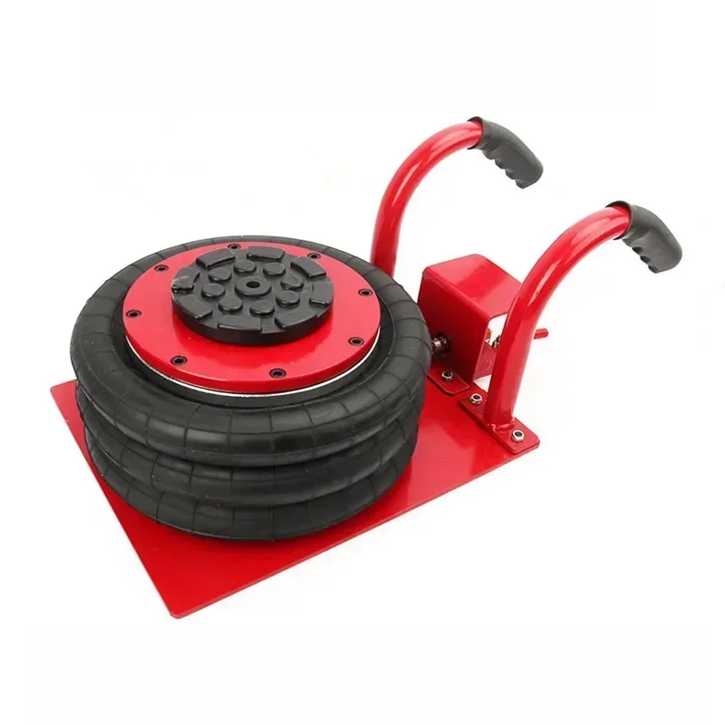 

Excellent Cross Border Goods 3 Ton Triple Bag Air Jack Pneumatic Car Jack Capacity Lifting Height Adjustable For Minivan SUV
