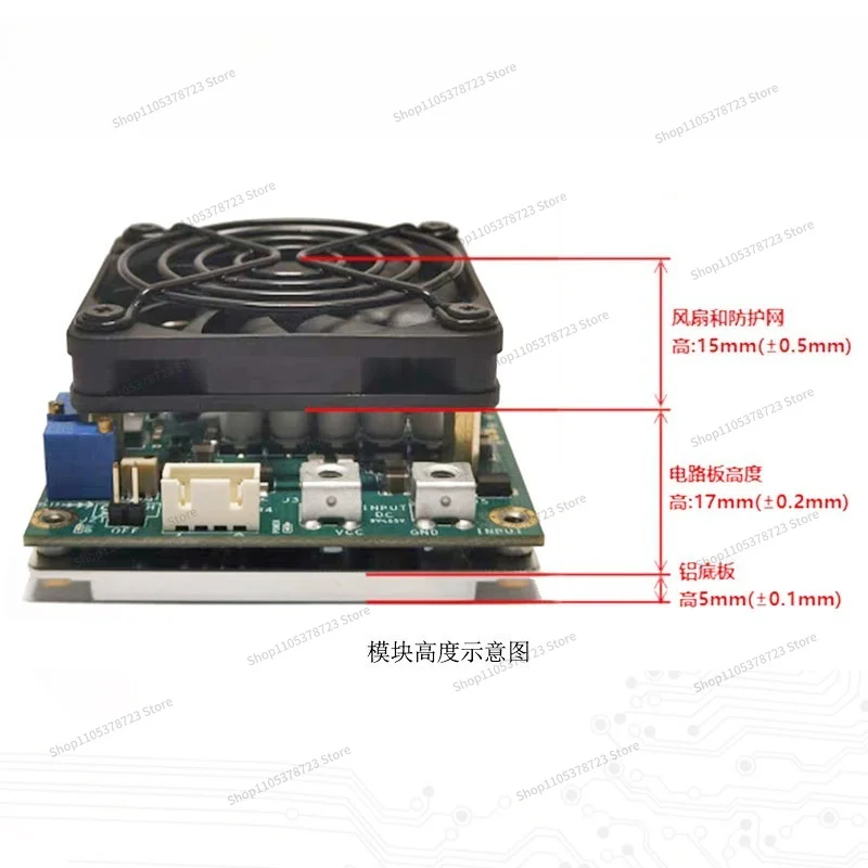 For Laser Driver Module, Constant Current Source, Pulse Constant Current LED Driver, Current 0A~ 40A Voltage 0-50V