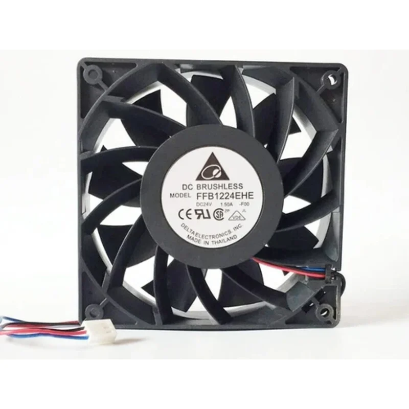 

L Бесшумный охлаждающий вентилятор с большим объемом воздуха FFB1224EHE 120*120*38 мм 24 В 1,5 А