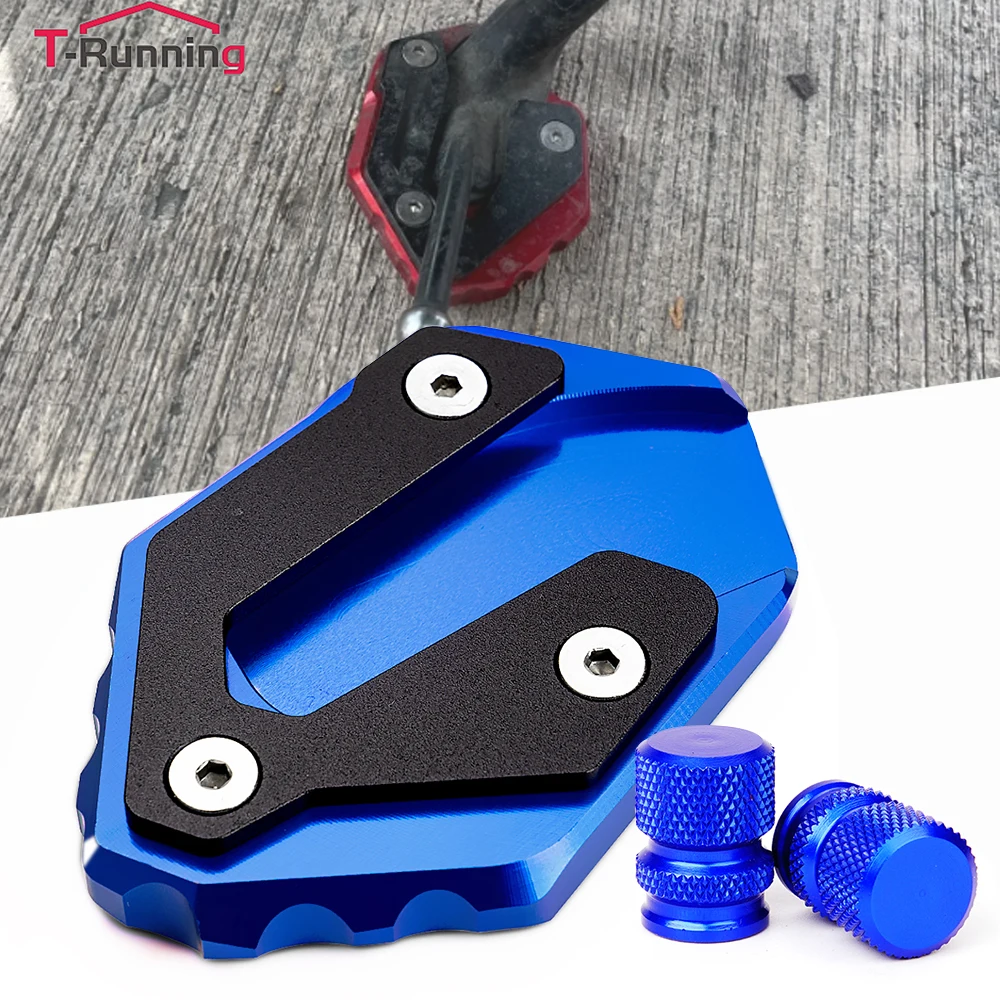 

For Yamaha R125 YZF-R125 YZF R125 MT125 MT-125 MT 125 2014-2023 Motorcycle Kickstand foot Side Stand Extension Pad Enlarge Plate