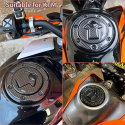 Motosiklet çıkartmaları 3D yakıt depo kapağı Sticker KTM RC DUKE için 125 200 390 200 790 RC200 RC390 150NK R2R süslemeleri su geçirmez