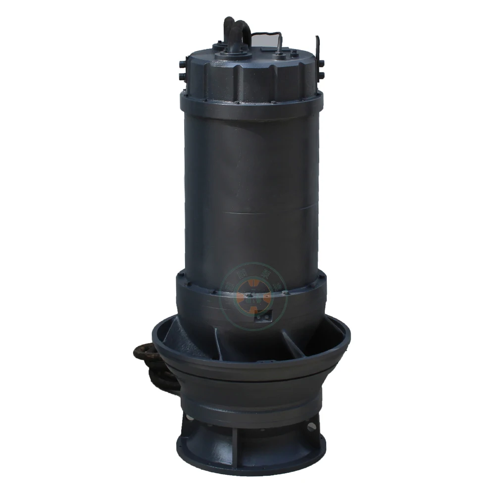 Aquaculture Big Capacity Vertical Axial Flow Flood Control Propeller Water Pump Submersible