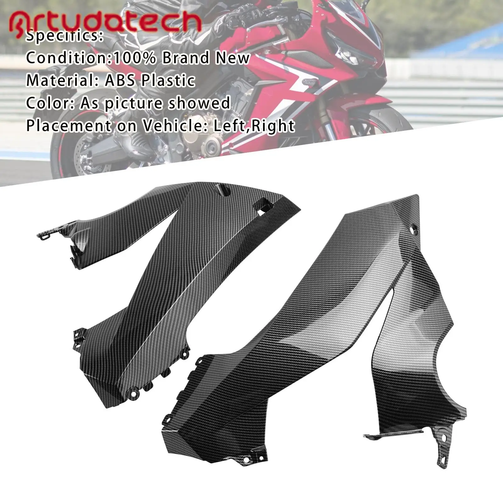 

Side Frame Panel Fairing Cowl for Honda CBR650R 2019-2024