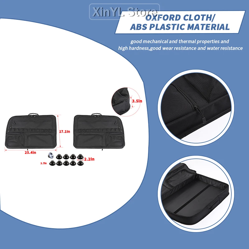 Car Rear Window Storage Bag Organizer Black For Dodge RAM 2010 2011 2012 2013 2014 2015 2016 2017 Auto Interior Accessories
