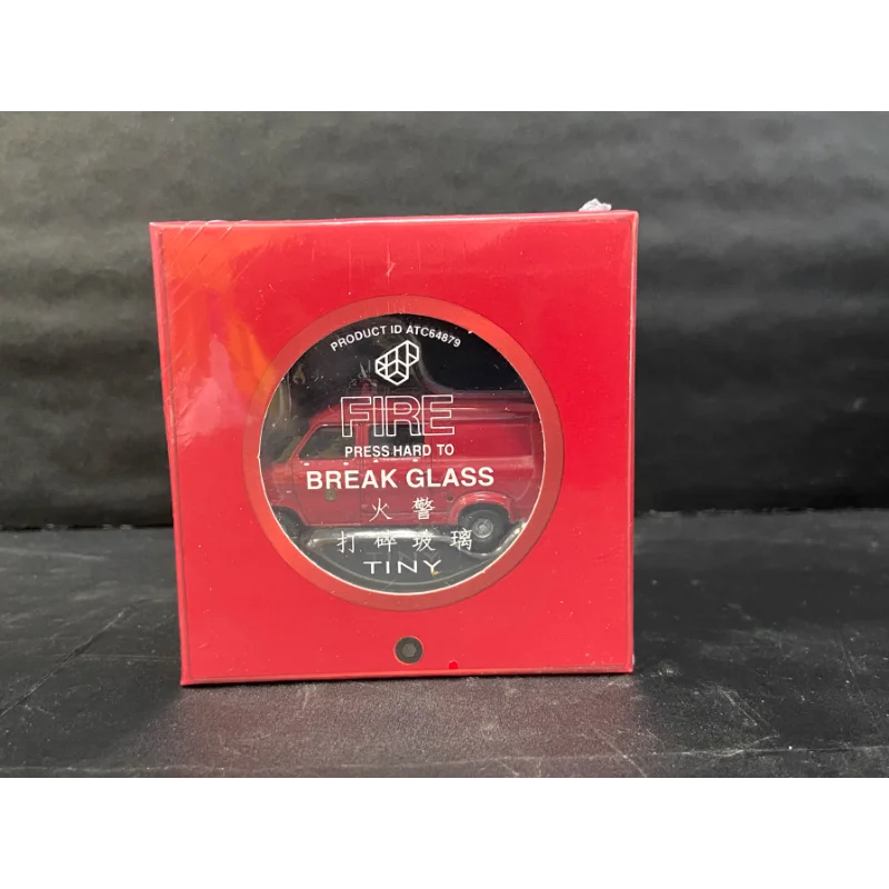 Diecast minúsculo ford alarme de incêndio hong kong motor de incêndio liga modelo de carro brinquedo colecionável presente lembrança exibição ornamento