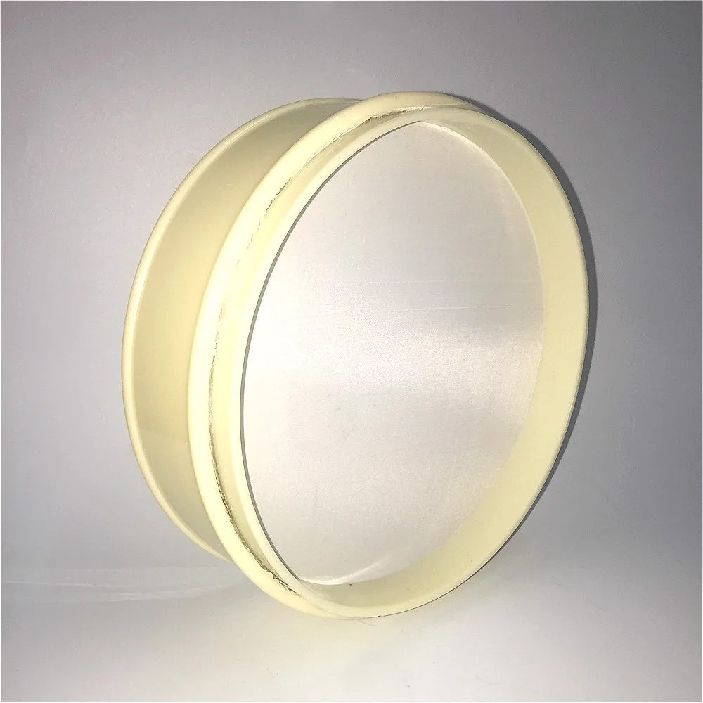 Plastic Sieve Standard Inspection Test Sampling Sieve Plastic (PVC) Frame Nylon Screen Diam. 20 cm Aperture 0.054 mm / 300 Mesh