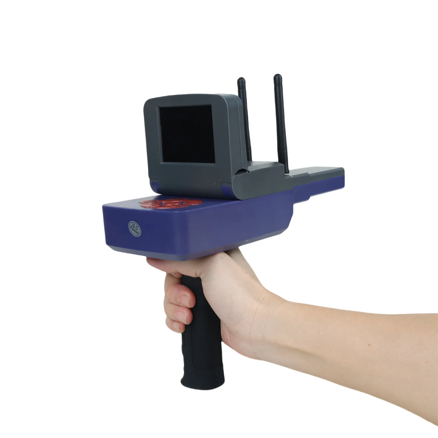 Detector de metais subterrâneo de longo alcance, scanner localizador de profundidade de 30 metros com display de digitalização de radar para cavidade de cobre, prata e ouro