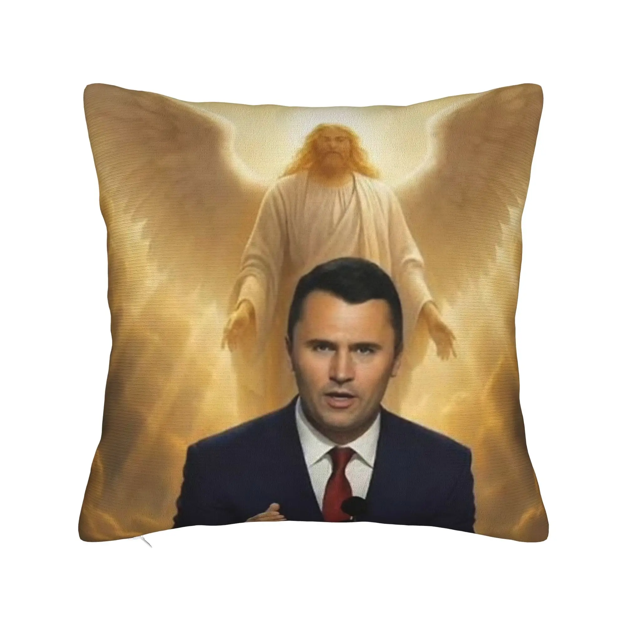 Charlie Kirk Rest In Peace Pillow Case  Print Pillow Cover For Chair Sofa Home Decor Morden Pillowcases