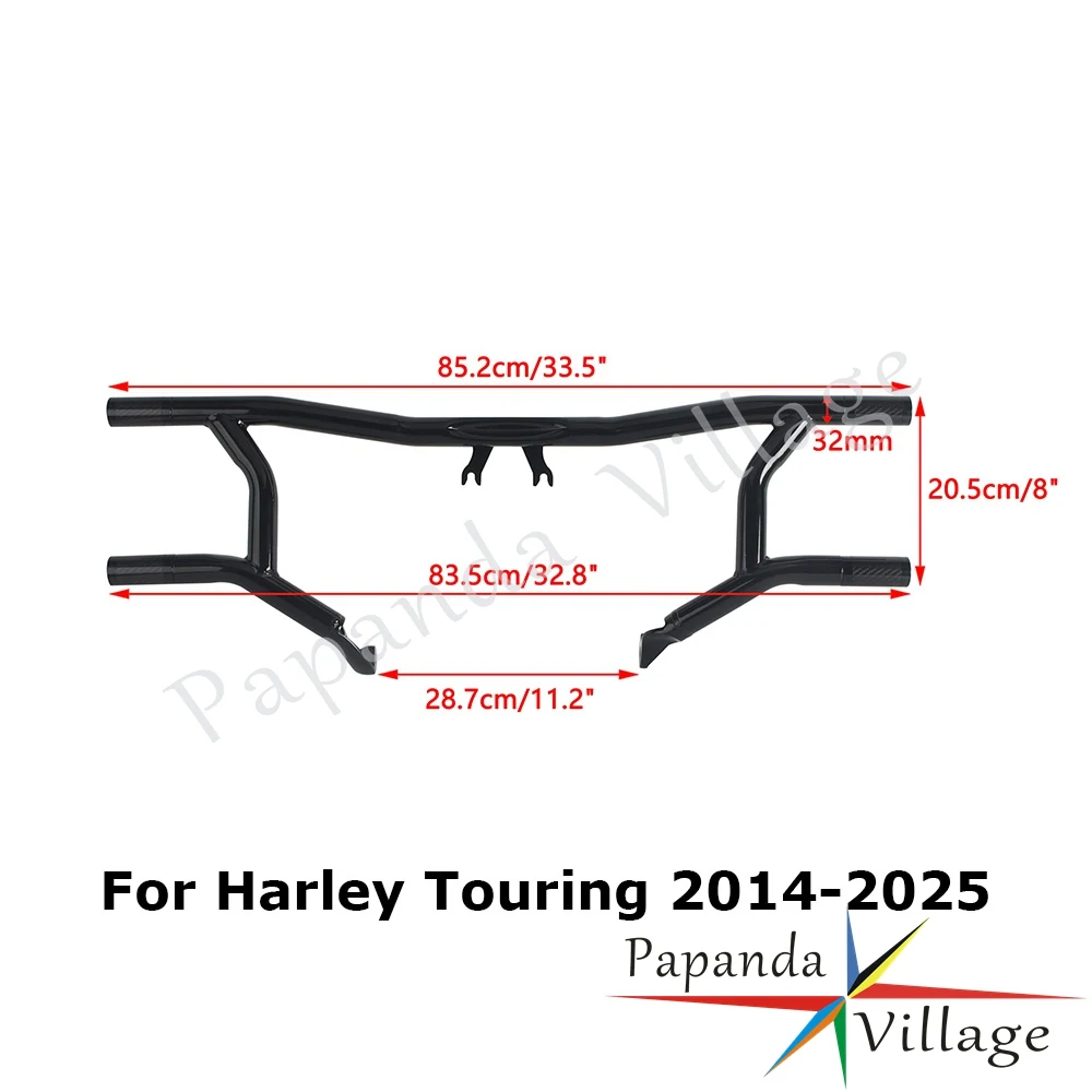 For Harley Road Glide CVO FLTRXSE 2018-2022 Street Glide FLHX  FLHXS 2014-2023 Motorcycle Highway Engine Guard Crash Bar Frame