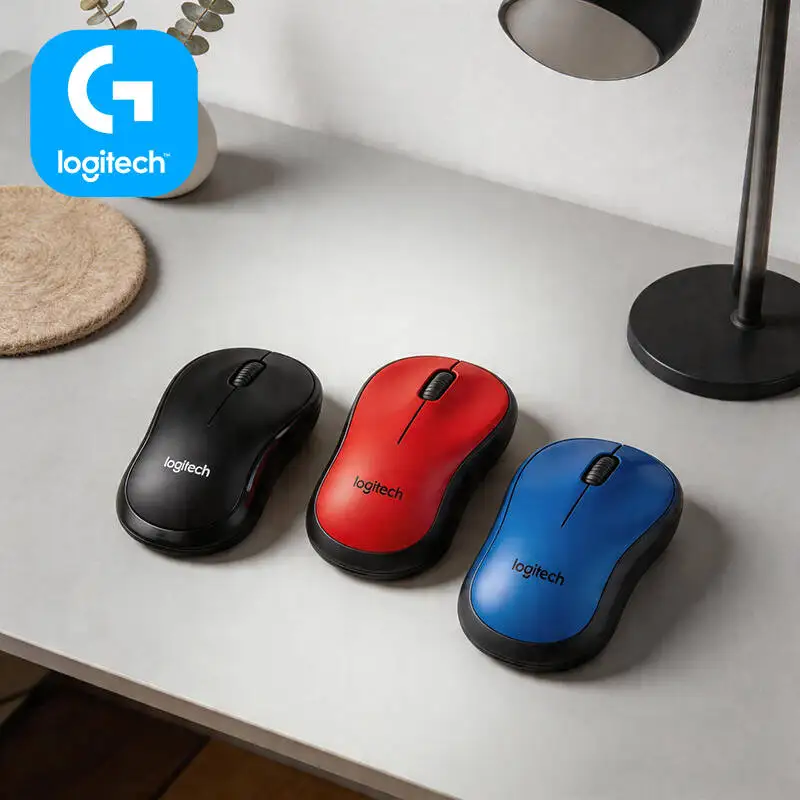 

Бесшумная мышь Logitech M220, 3 кнопки, тонкий дизайн, оптический сенсор 1000 DPI, для ноутбуков, настольных ПК, офиса, дома, для ежедневного использования