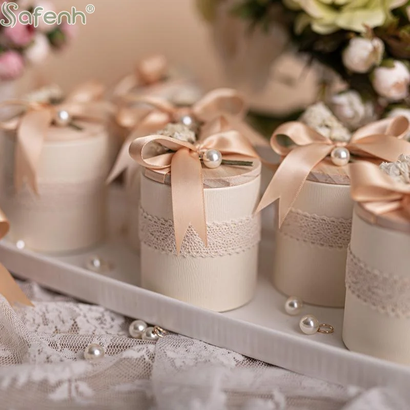 Large Capacity Candy Box Wedding Party Favor Box Gift Box Paper For Candy Gift Packaging