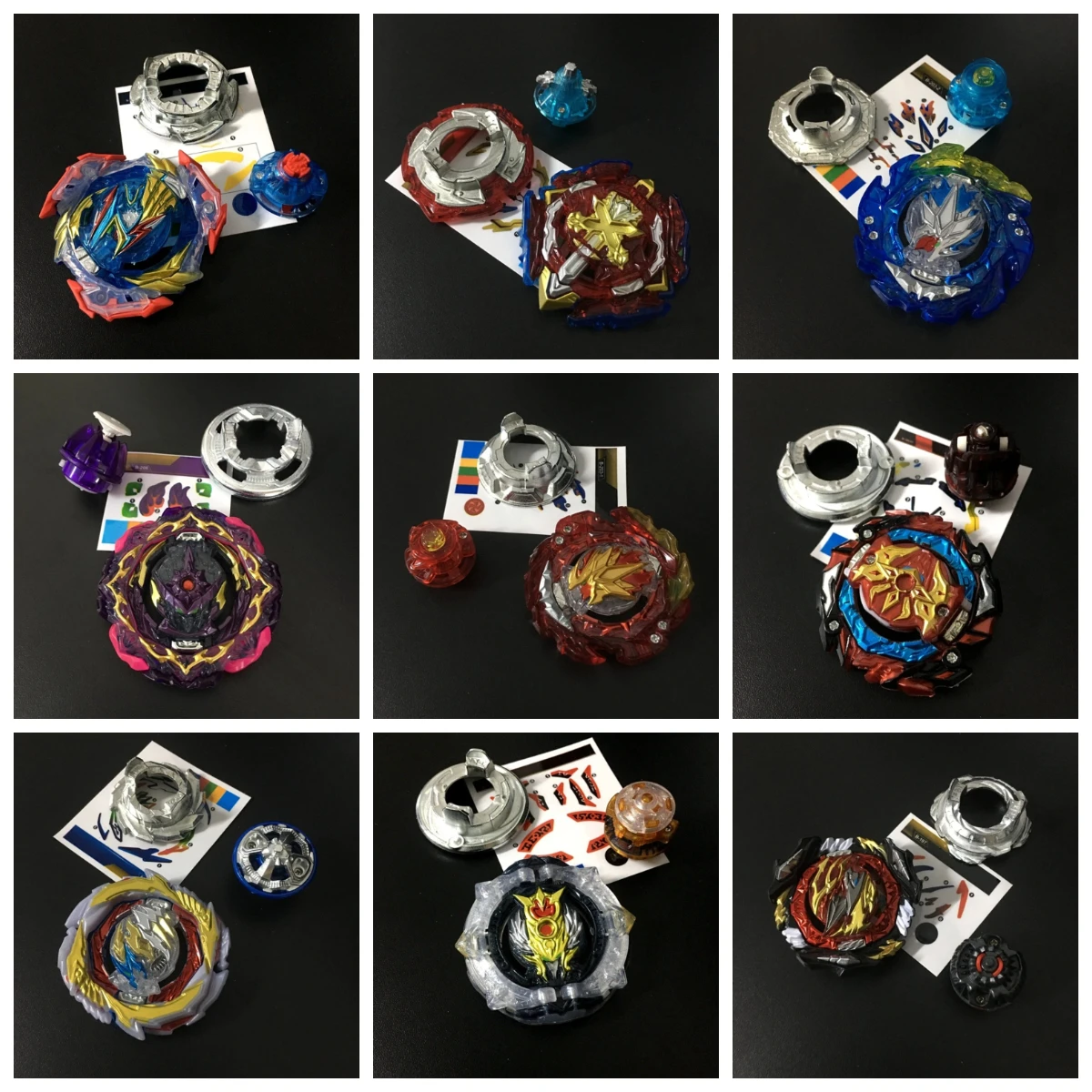 Single DB Series Solong4u Spinning Tops B-180 to B-88 B-89 B-191B-92 B-193 B-195 B-200 B-201  B-203 Toys Gift for Children