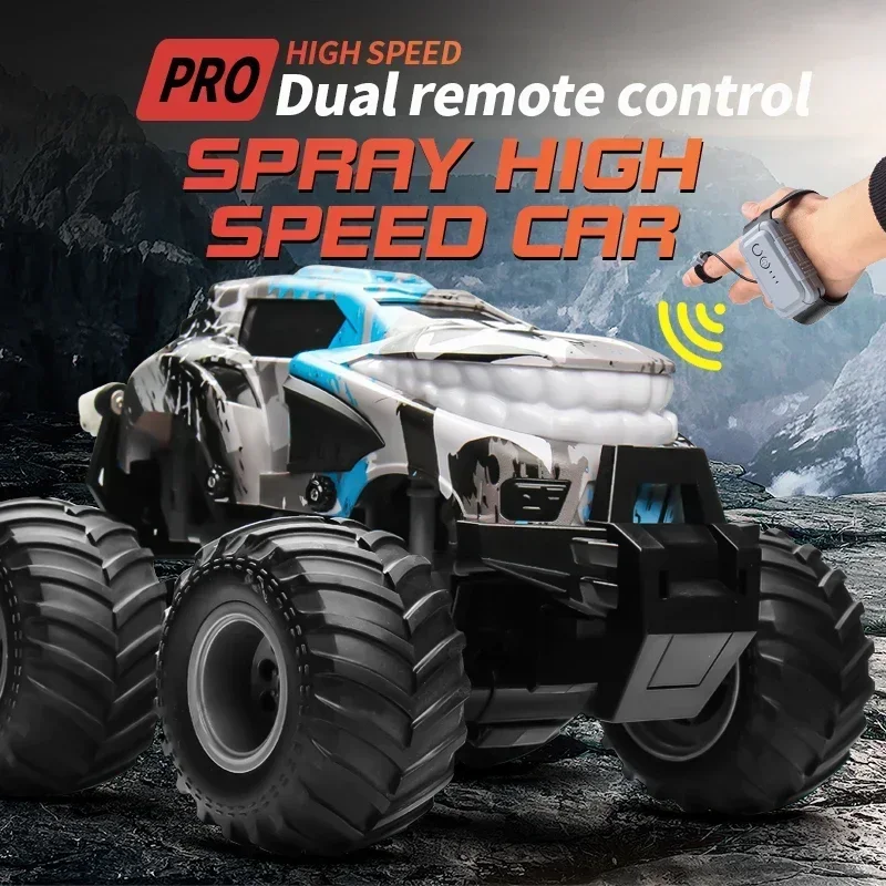 2025 NEW RC Drift Cart High Speed Rocking Spray Remote Control Car Off-road Stunt Dance VS Rc Excavator Children Toys rc truck