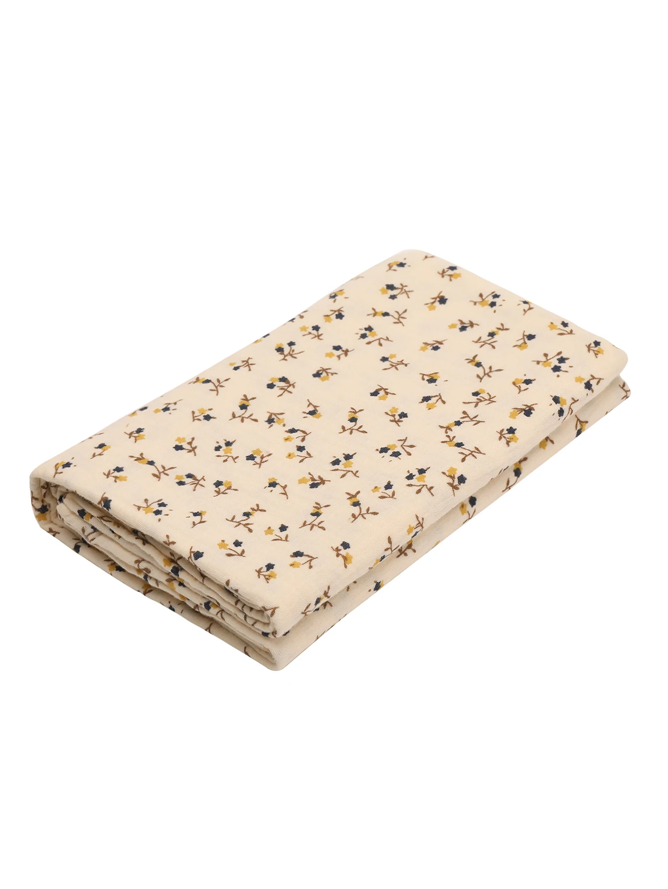 1 PCS/set Leaves and Floral Printed Soft Breathable Newborn Baby Receiving Blanket Muslin Cotton Swaddle Blankets