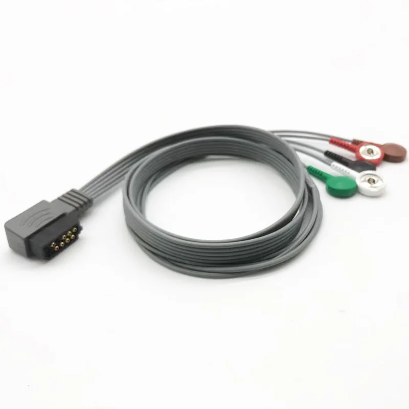 Compatible with Phillipss Philipss Dynamics Wire M4725A Telemetry Wire Holter  Lead Wire