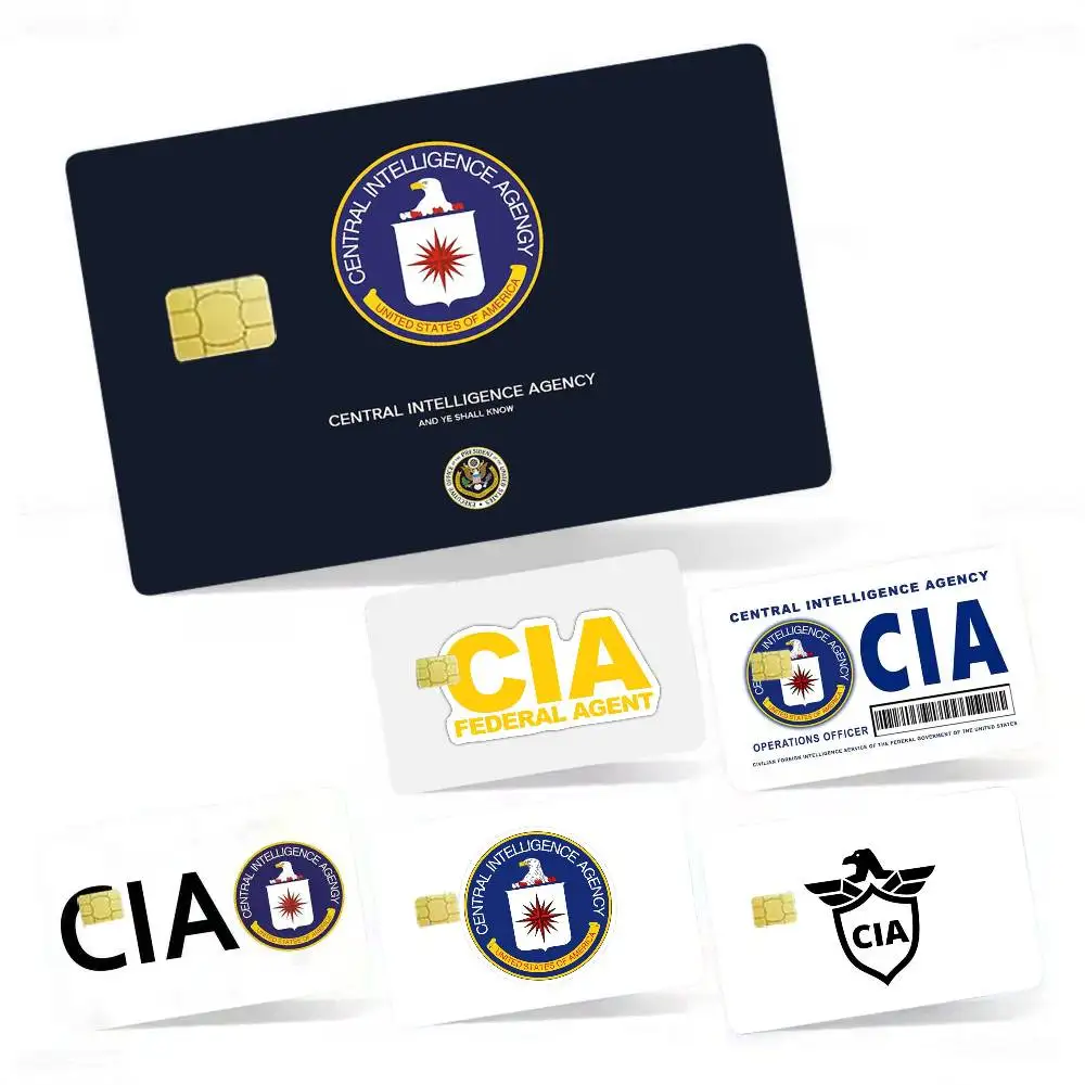 

C-CIA Card Stickers Small Waterproof Chip 4PCS Card Sticker Anti-Scratch