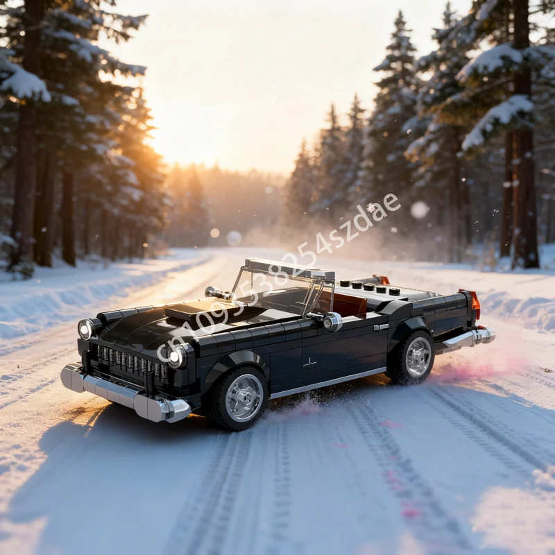 

267pcs MOC F E R A I GT Cabriolet City Champions Supercar Model Building Blocks Creative Christmas Gifts Brick Kids Toy Birthday