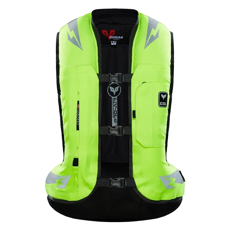 DUHAN Air-Bag System Moto Racing Motocross Protective Airbag Gear Advanced Motorcycle  Vest For  Riding