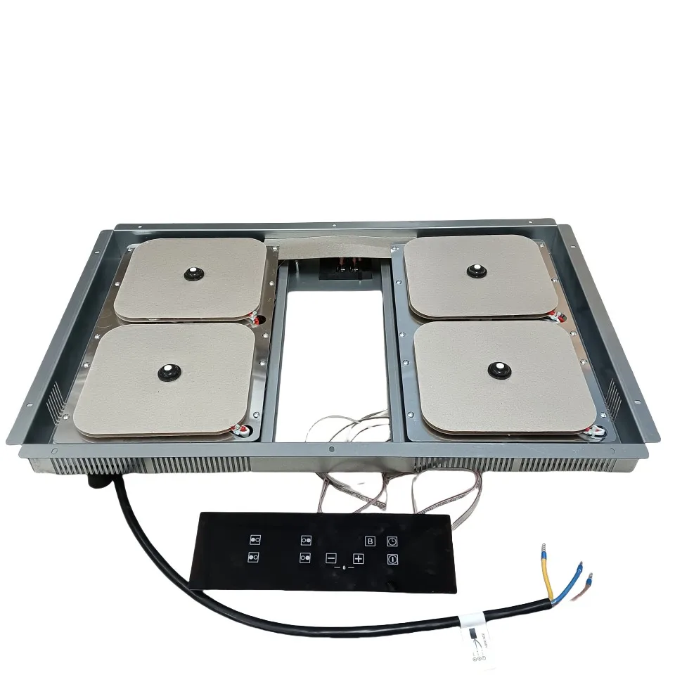 

220V~240V Four Electric Invisible Induction Cooker for Counter Top /4 Zone Invisible Induction Cooktop